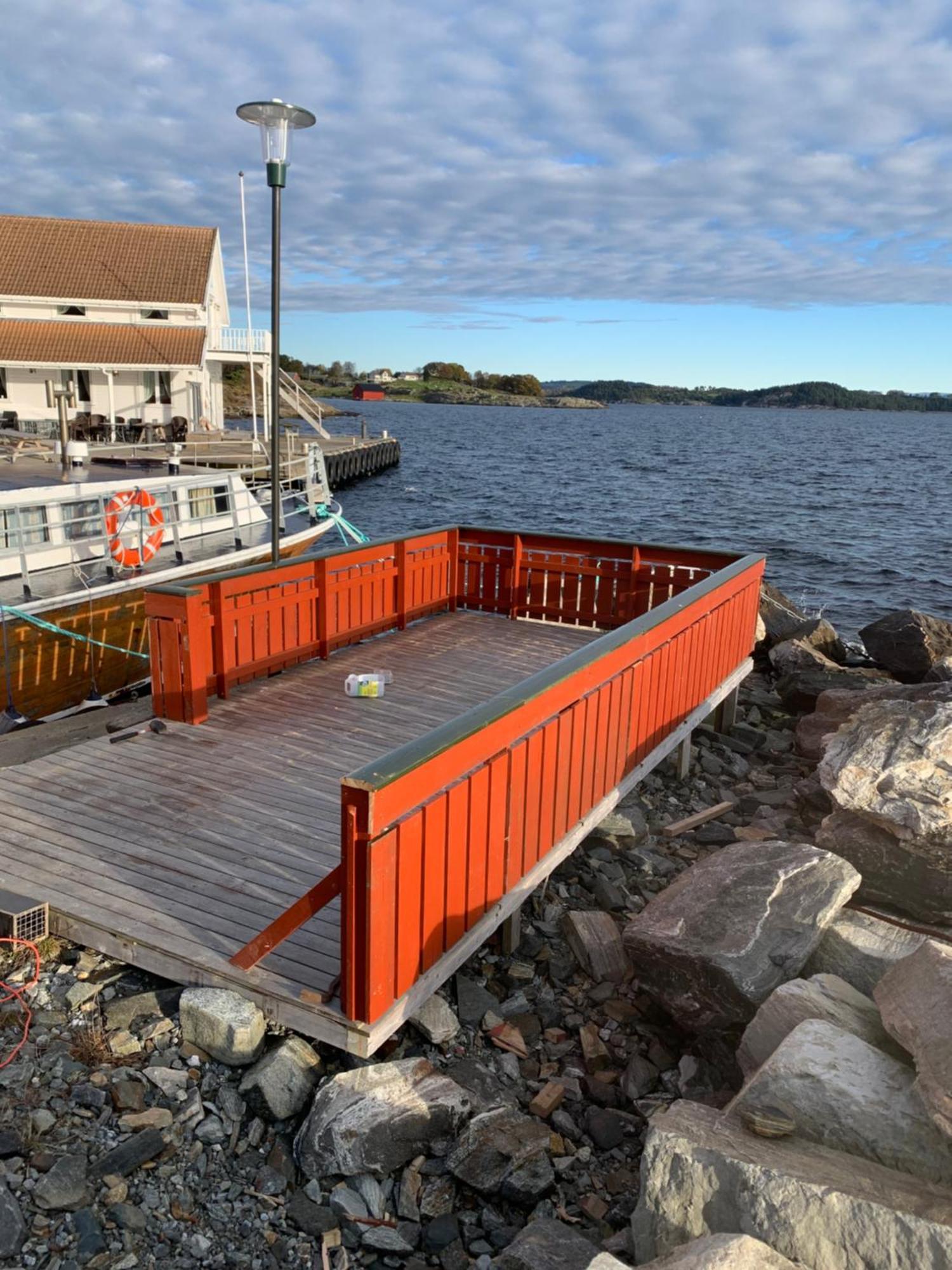 Sjoberg Hotell Og Ferie Leiligheter Østhusvik Dış mekan fotoğraf